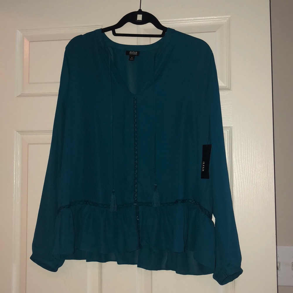 Teal Blouse - Picture 1 of 1